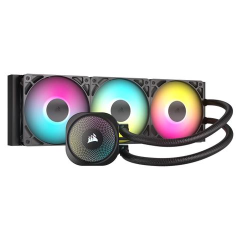 Corsair NAUTILUS RS ARGB 360mm AIO Liquid CPU Cooler - Black