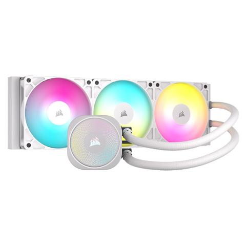 Corsair NAUTILUS RS ARGB 360mm AIO Liquid CPU Cooler - White