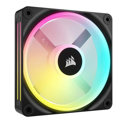 Corsair QX120 iCUE Link 120mm RGB PWM Case Fan Black - Expansion Kit