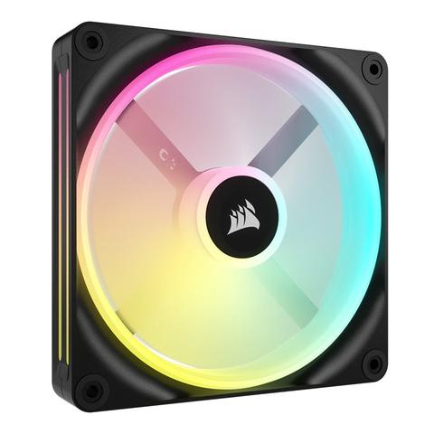 Corsair QX140 iCUE Link 140mm RGB PWM Case Fan Black - Expansion Kit