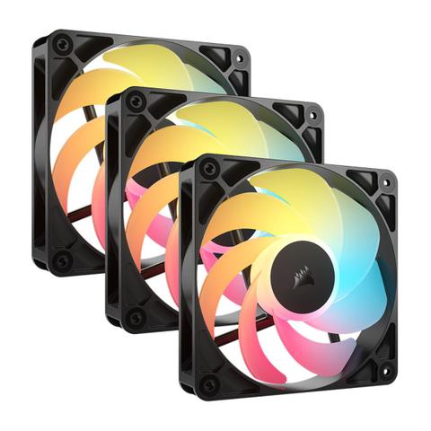 Corsair RS120-R ARGB 120mm PWM Reverse Fans - Triple Pack