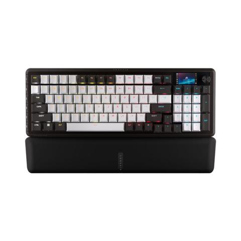Corsair VANGUARD 96-Pulse Keyboard - Black & White - Dual Tone PBT