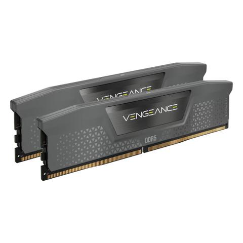 Corsair Vengeance RGB 64GB (2x32GB) DDR5 5600MHz AMD EXPO & Intel XMP CL40 Desktop Memory - Grey