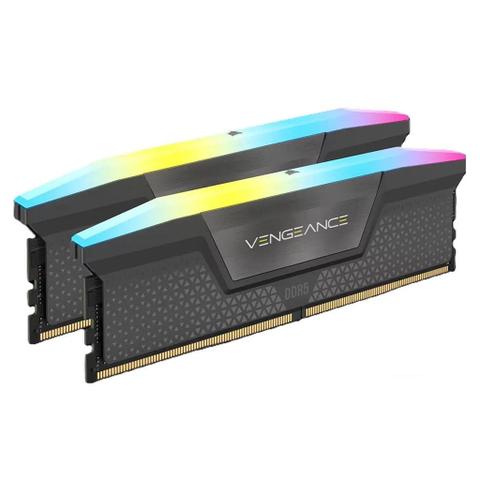 Corsair Vengeance RGB 16GB (2 x 8GB) DDR5 5200MHz CL40 INTEL XMP & AMD EXPO Desktop Memory