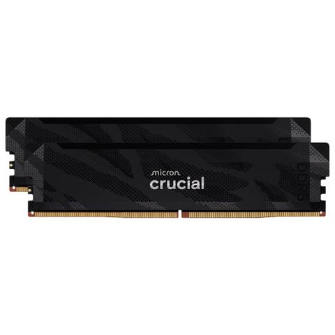 Crucial Pro OC CP2K16G64C32U5B 32GB (2x16GB) 6400MHz CL32 Intel XMP & AMD EXPO DDR5 - Black