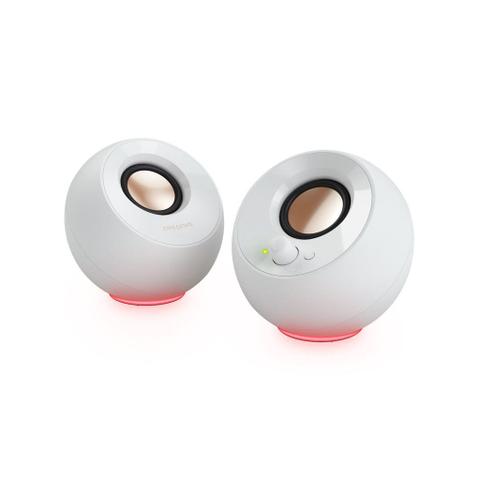 Creative Pebble SE White with LED Speakers