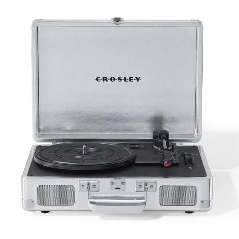 Crosley Cruiser Bluetooth Portable Turntable - Silver