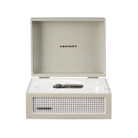 Crosley Voyager Portable Retro CD Player with Stereo Bluetooth Speakers - Dune