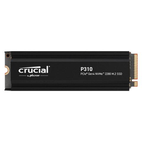 Crucial P310 4TB PCIe 4.0 NVMe M.2 2280 SSD with Heatsink - CT4000P310SSD5