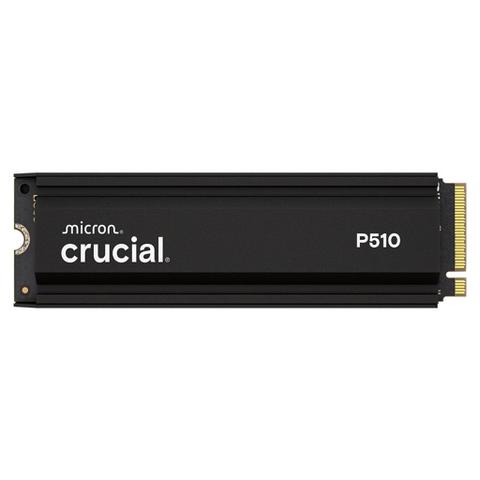 Crucial P510 1TB PCIe 5.0 NVMe M.2 2280 SSD with Heatsink - CT1000P510SSD5