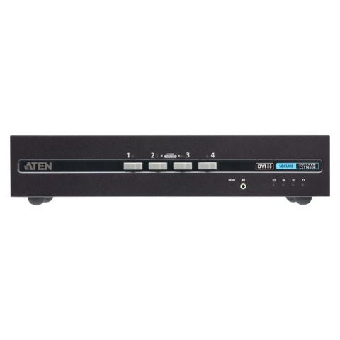 ATEN 4 Port USB DVI Dual Display Secure KVM Switch - PSD PP v4.0 Compliant
