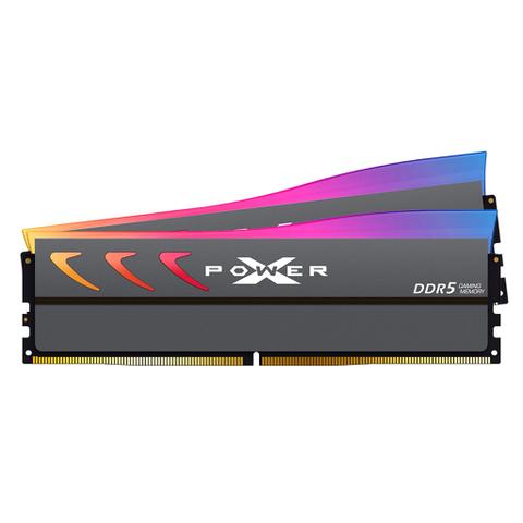 Silicon Power XPOWER Storm RGB 32GB (2x 16GB) DDR5 6000MHz CL36 Memory - Gray