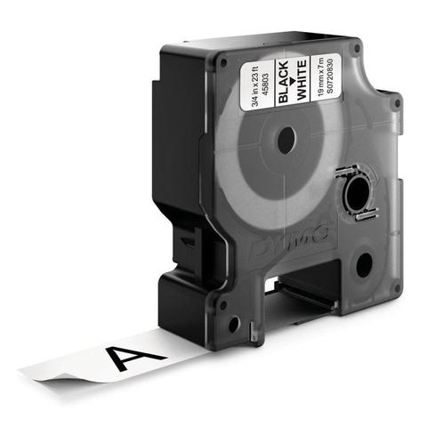Dymo D1 Standard Label 19mm x 7m - Black on White