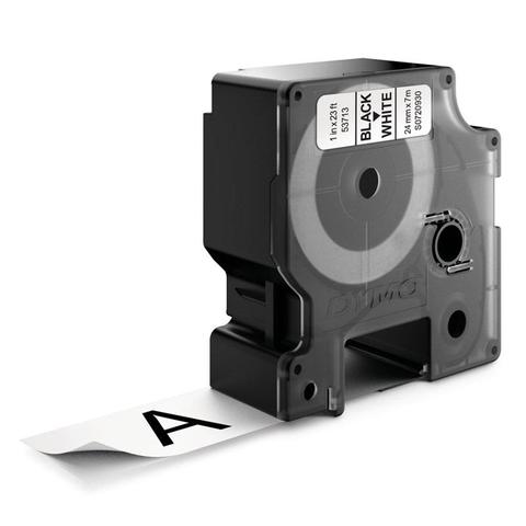 Dymo D1 Standard Label 24mm x 7m - Black on White
