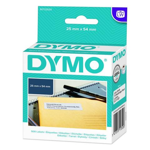 Dymo LabelWriter Address Label 25mm x 54mm - 500 Labels