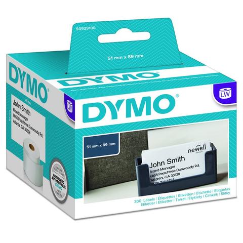 Dymo LabelWriter Appointment Card Non-Adhesive Label 51mm x 89mm - 300 Labels