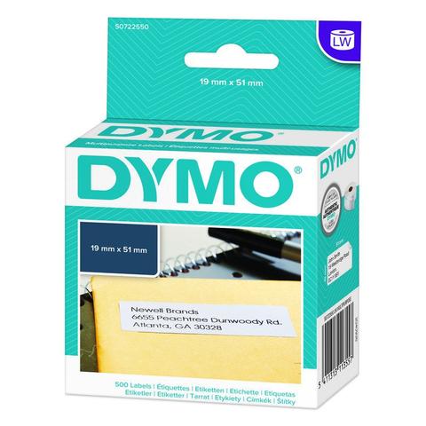Dymo LabelWriter Multi-Purpose Label 19mm x 51mm - 500 Labels
