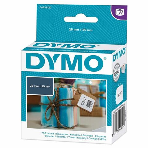 Dymo LabelWriter Multi-Purpose Label 25mm x 25mm - 750 Labels