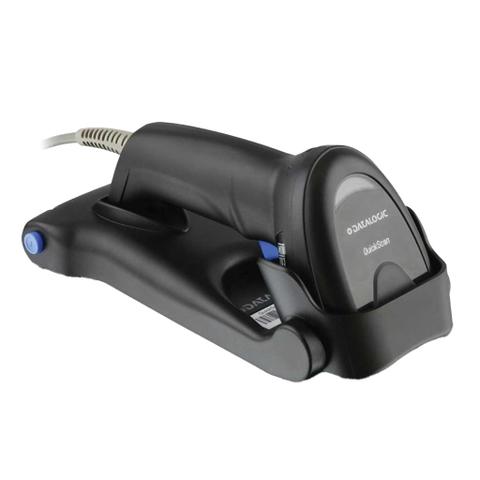 Open Box - Datalogic QuickScan QD2220 1D USB Scanner Kit - Black