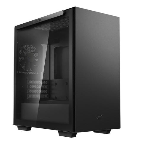 Deepcool MACUBE 110 Tempered Glass Mini Tower Micro-ATX Case - Black