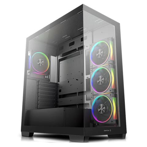 DeepCool CG580 4F V2 Panoramic ATX Case - Black
