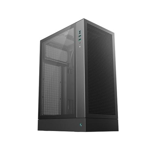 DeepCool CH170 PLUS Vertical Micro-ATX Compact PC Case - Black