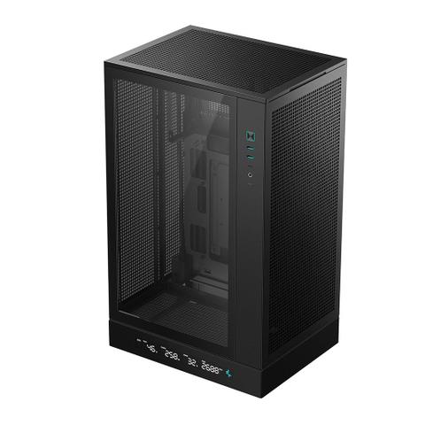 DeepCool CH270 DIGITAL M-ATX Tower Case - Black