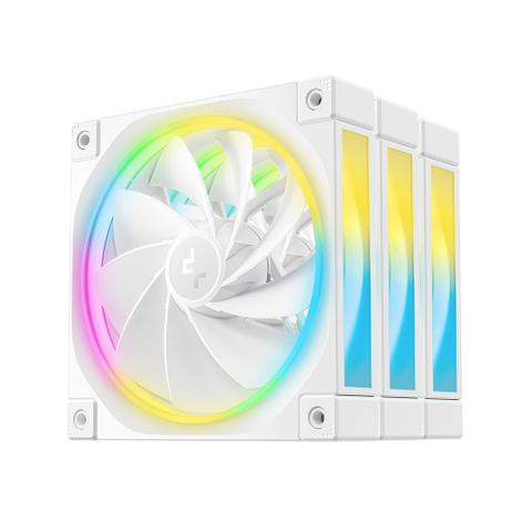 DeepCool FL12R WH-3 IN 1 120mm White Fan - 3 Pack
