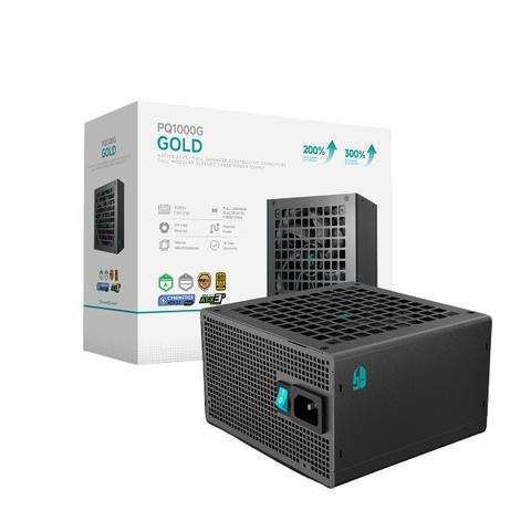 DeepCool Gamer Storm PQ1000G 1000W 80+ Gold PCIe 5.1 ATX 3.1 Fully Modular Power Supply