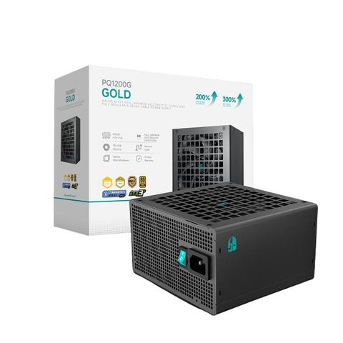 DeepCool Gamer Storm PQ1200G 1200W 80+ Gold PCIe 5.1 ATX 3.1 Fully Modular Power Supply