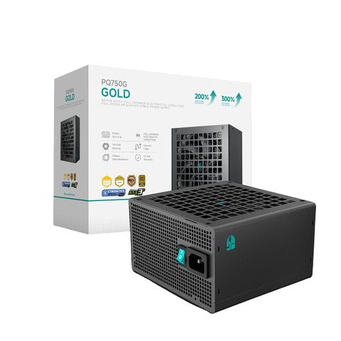 DeepCool Gamer Storm PQ750G 750W 80+ Gold PCIe 5.1 ATX 3.1 Fully Modular Power Supply