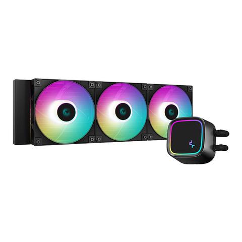 Deepcool LE720 360mm RGB AIO Liquid CPU Cooler - Black