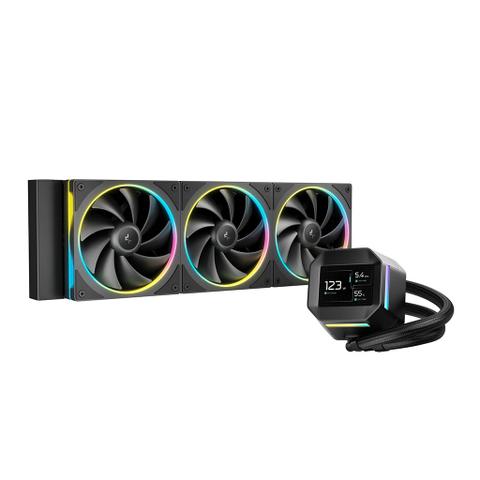 Deepcool LM360 360mm ARGB AIO Liquid CPU Cooler - Black