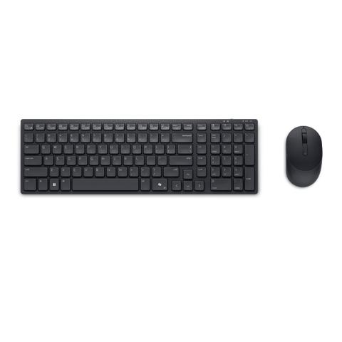 Dell KM555 Pro Wireless Compact Silent Keyboard and Mouse - Black