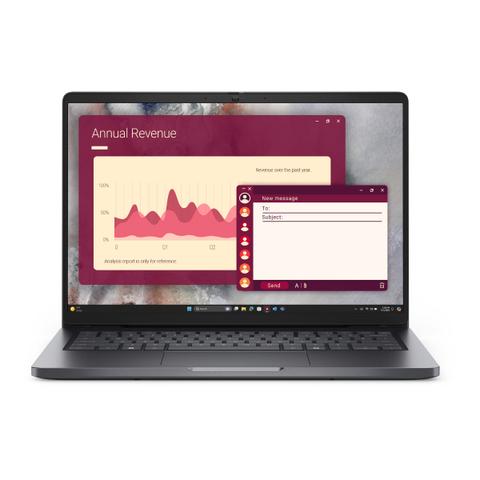 Dell Pro 14 PC14250 14" FHD+ AI Laptop Intel Core Ultra 7 255U 16GB 512GB W11P - Magnetite