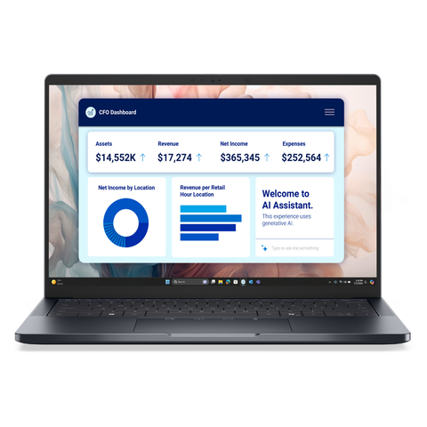 Dell Pro 14 Premium PA14250 14" FHD+ AI CoPilot+ Laptop - Intel Ultra 5-236V vPro 16GB 512GB W11 Pro