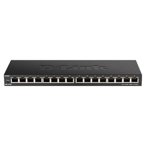 D-Link DGS-1016S 16-Port Low Profile Gigabit Unmanaged Switch