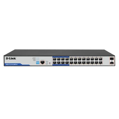 D-Link 26-Port 230W Gigabit Smart Managed PoE Switch w/ 24 PoE+ Ports & 2 SFP Ports