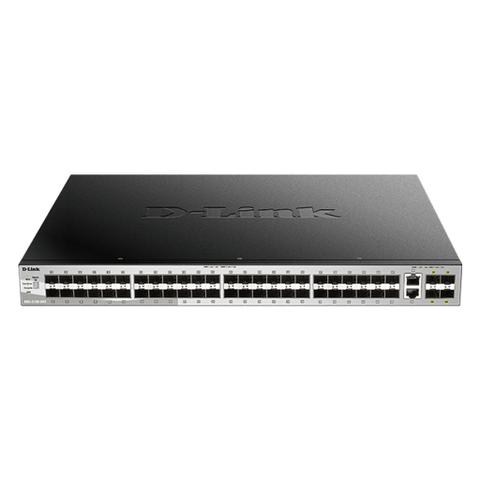 D-Link 54-Port Stackable SFP Switch w/ 48 SFP Ports & 6 10G Ports