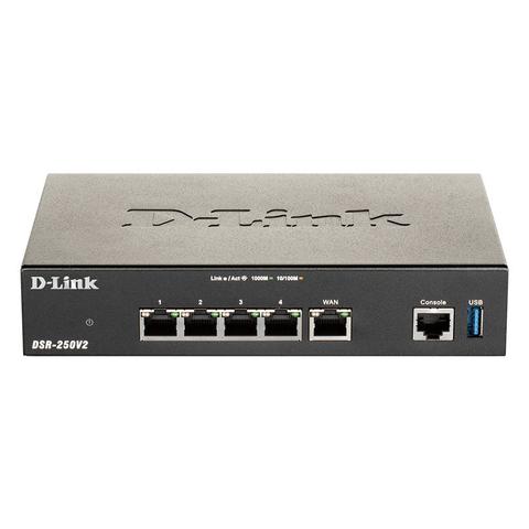 D-Link DSR-250V2 5-Gigabit Port VPN Router