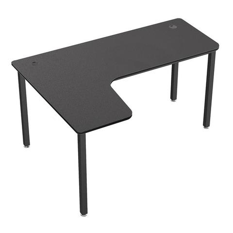 Eureka Ergonomic L01L-60B L-Shaped Gaming Desk - Black