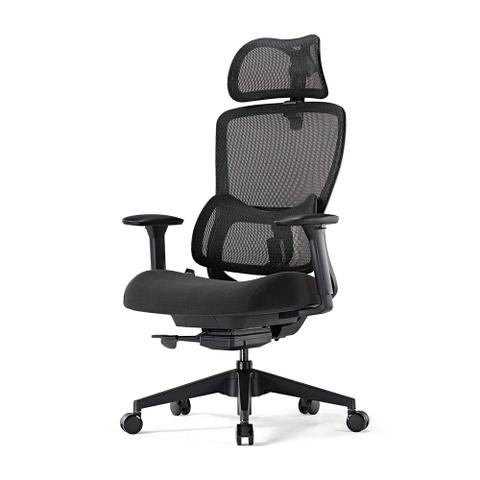 Eureka OC15 Lark Adjustable Lumbar Home/Office Chair - Black