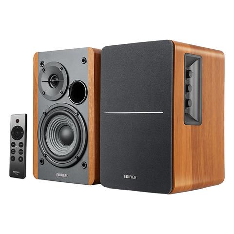 Edifier R1280DBS 2.0 Lifestyle Bookshelf Bluetooth Studio Speakers - Brown