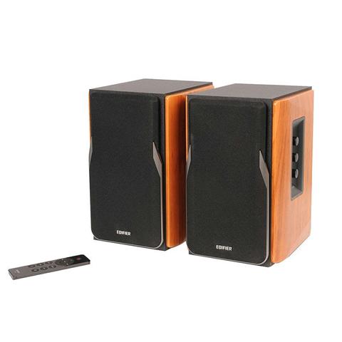 Edifier R1380DB Professional Bookshelf Speakers - Wooden Brown