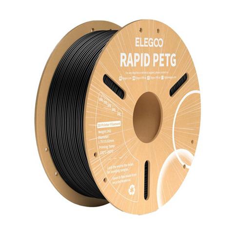 Elegoo Filament Roll PETG - Rapid Black (1.75mm, 1KG)