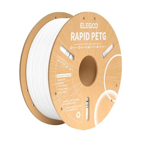 Elegoo Filament Roll PETG - Rapid White (1.75mm, 1KG)