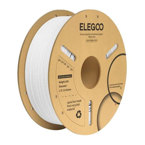 Elegoo Filament Roll PLA+ - White (1.75mm, 1KG)