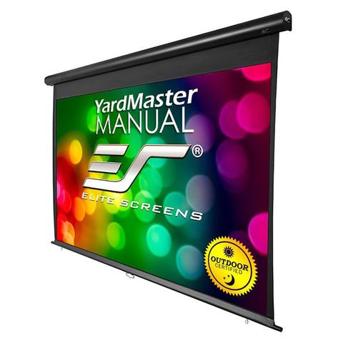 Elite Screens 100" 16:9 Yard Master Manual Outdoor Pulldown Projector Screen