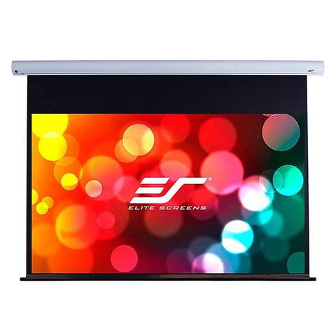 Elite Screens Saker 150" 16:9 Motorised Projection Screen - 12" Drop