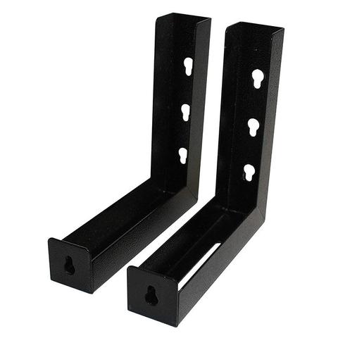 Elite Screens 6" Bracket set for Manual/Spectrum/VMAX2 Series - Black
